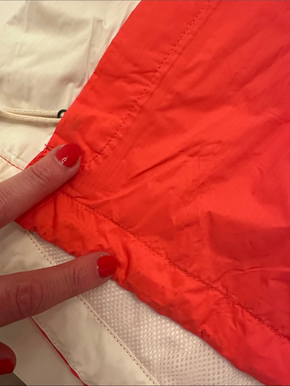 The North Face Women’s Coral Hooded Rain Jacket with White Accents - Picture 6 of 8